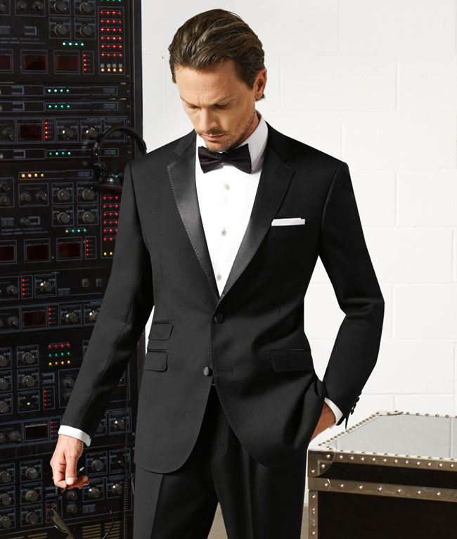 Tuxedo - Black Notched Lapel 